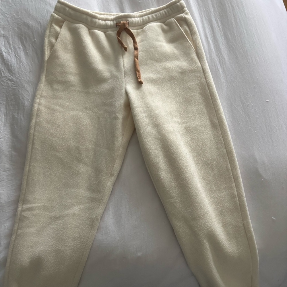 Cozy Cream Madewell Women’s Sweatpants - Picture 3 of 5